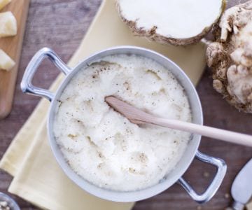 Purée de céleri-rave à la crème