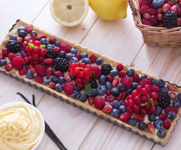 Tarte aux fruits des bois