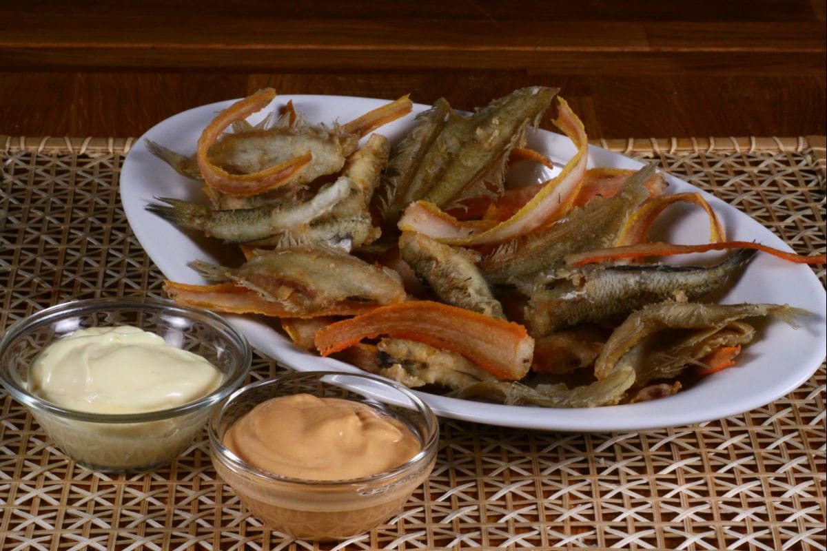 Friture mixte de poisson frais