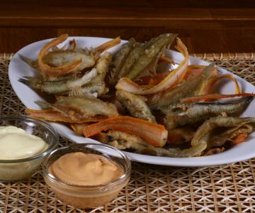 Friture mixte de poisson frais