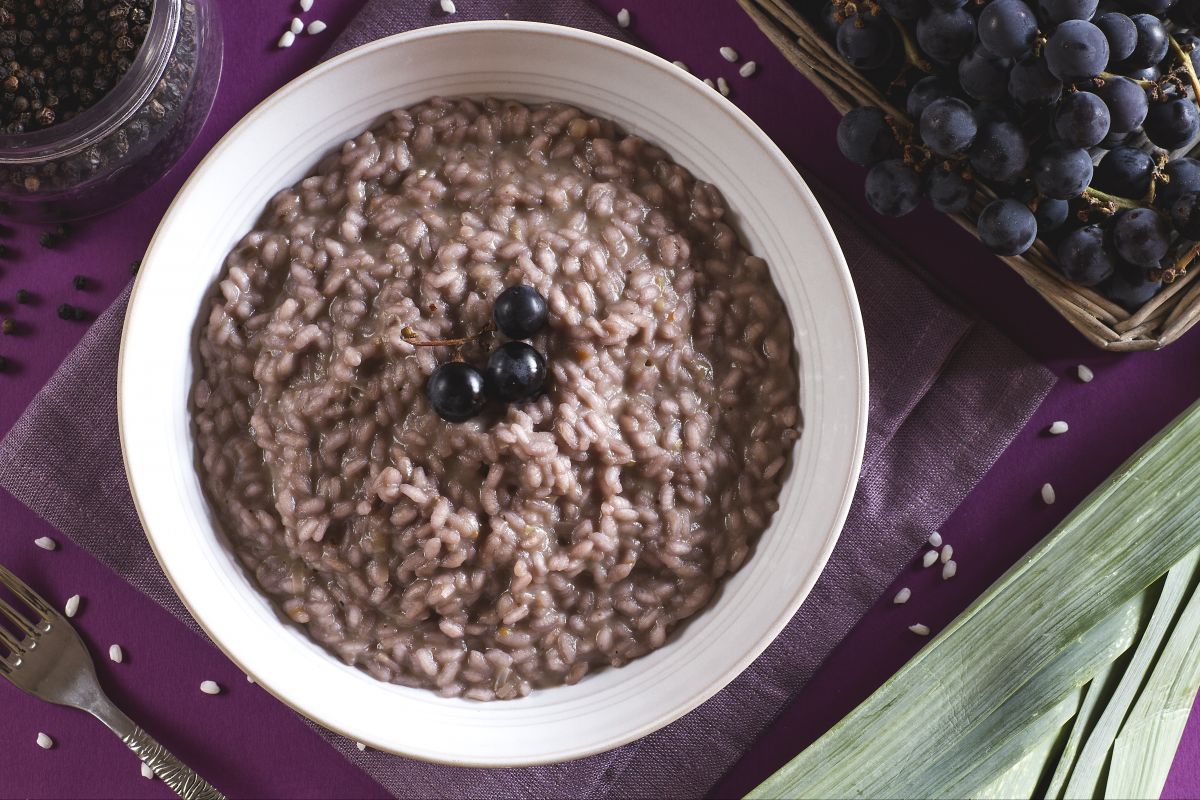 Risotto au raisin Isabella