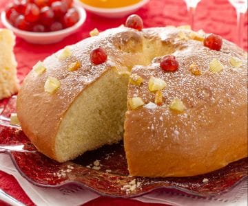 Roscón de Reyes (couronne des Rois Mages)