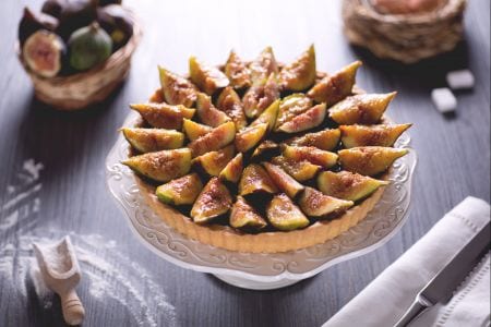 Tarte aux figues caramélisées