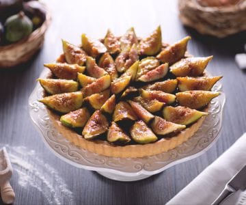 Tarte aux figues caramélisées