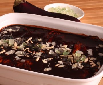 Aubergines au chocolat