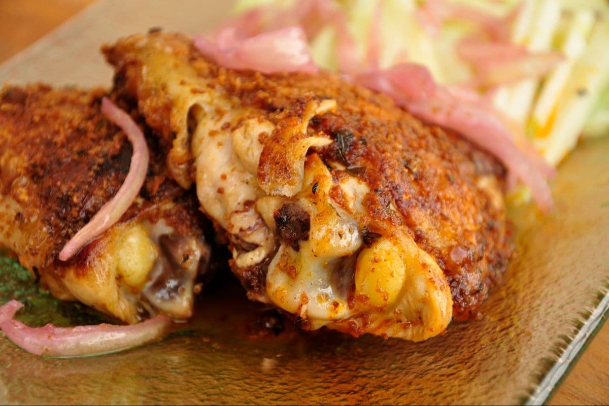 Rustichella de poulet en croûte de Pain Brioche