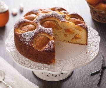 Cake aux abricots