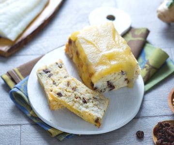 Terrine de morue avec sauce aux pommes