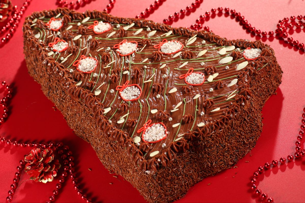 Gâteau sapin de Noël