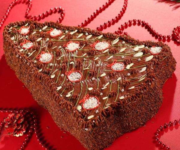 Gâteau sapin de Noël