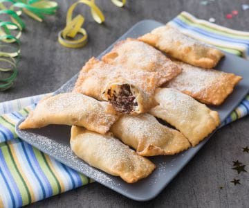 Raviolis à la ricotta et pépites de chocolat