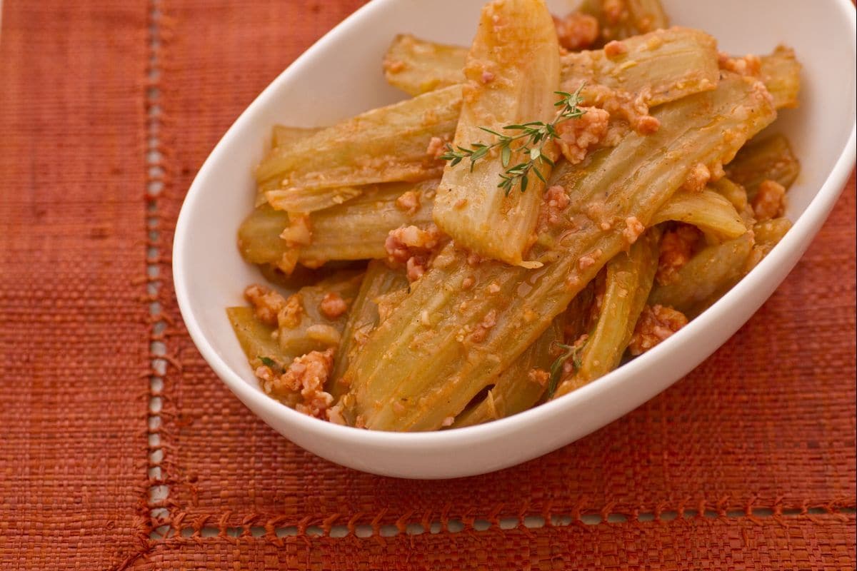 Cardons à l'étouffée