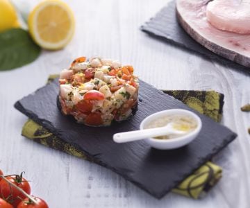 Tartare méditerranéenne d'espadon