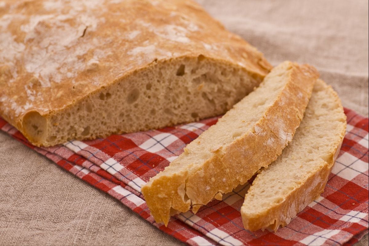 Ciabatta sans pétrissage