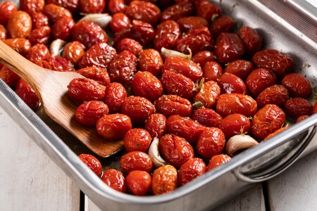 Tomates cerises confites