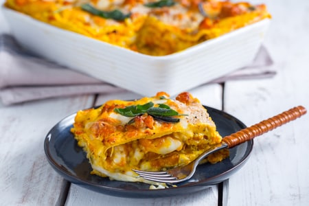 Lasagnes à la citrouille