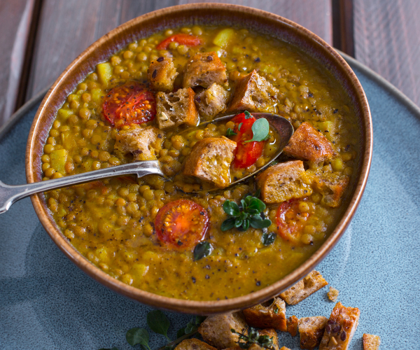 Soupe de lentilles