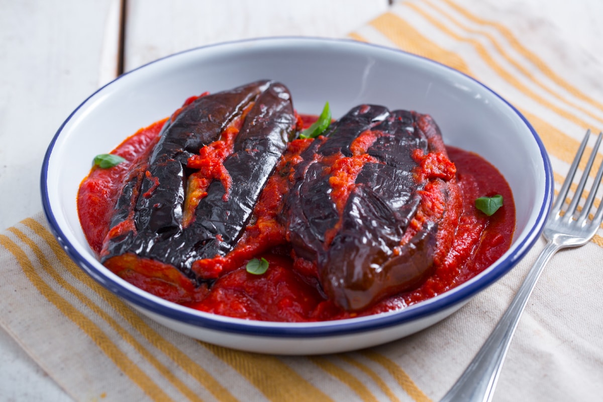 Aubergines 'mbuttunate