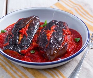 Aubergines 'mbuttunate