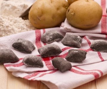 Gnocchi à l'encre de seiche