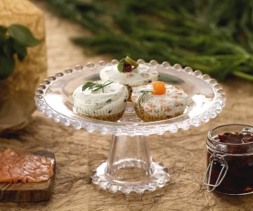 Cheesecake salées aux herbes