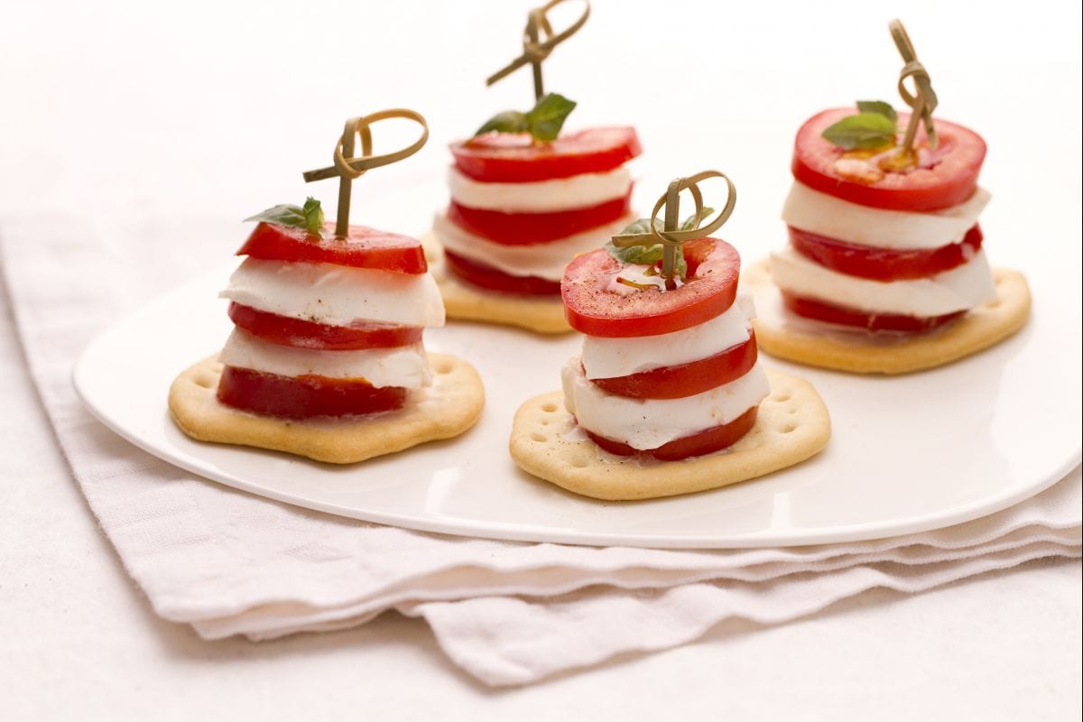 Tour caprese sur écrasées