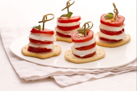 Tour caprese sur écrasées