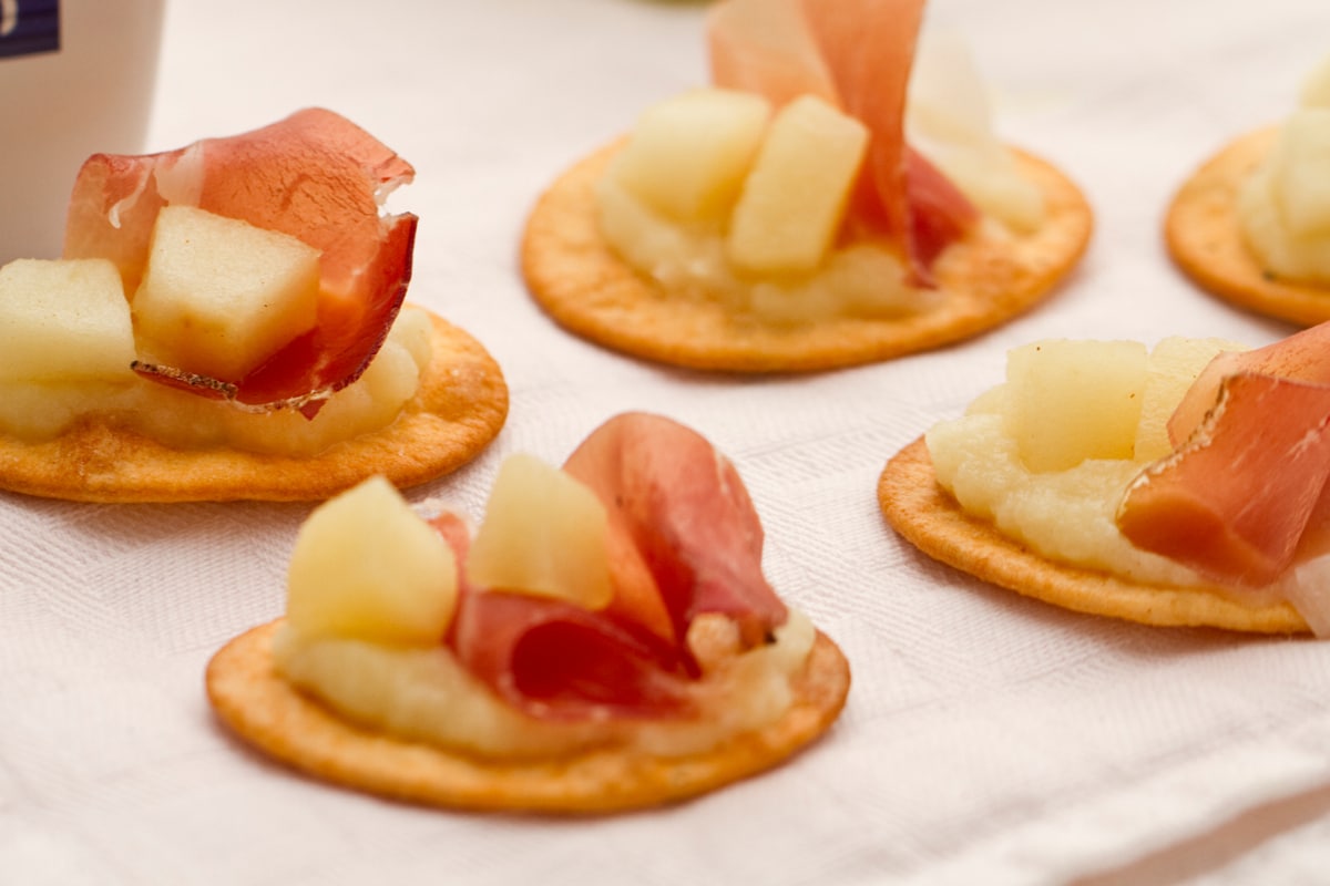 Spianatine aux pommes et speck