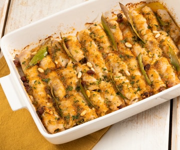 Rôti de porc à la beccafico