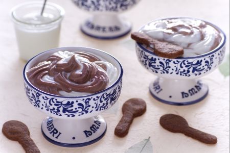 Verrine au yaourt et chocolat