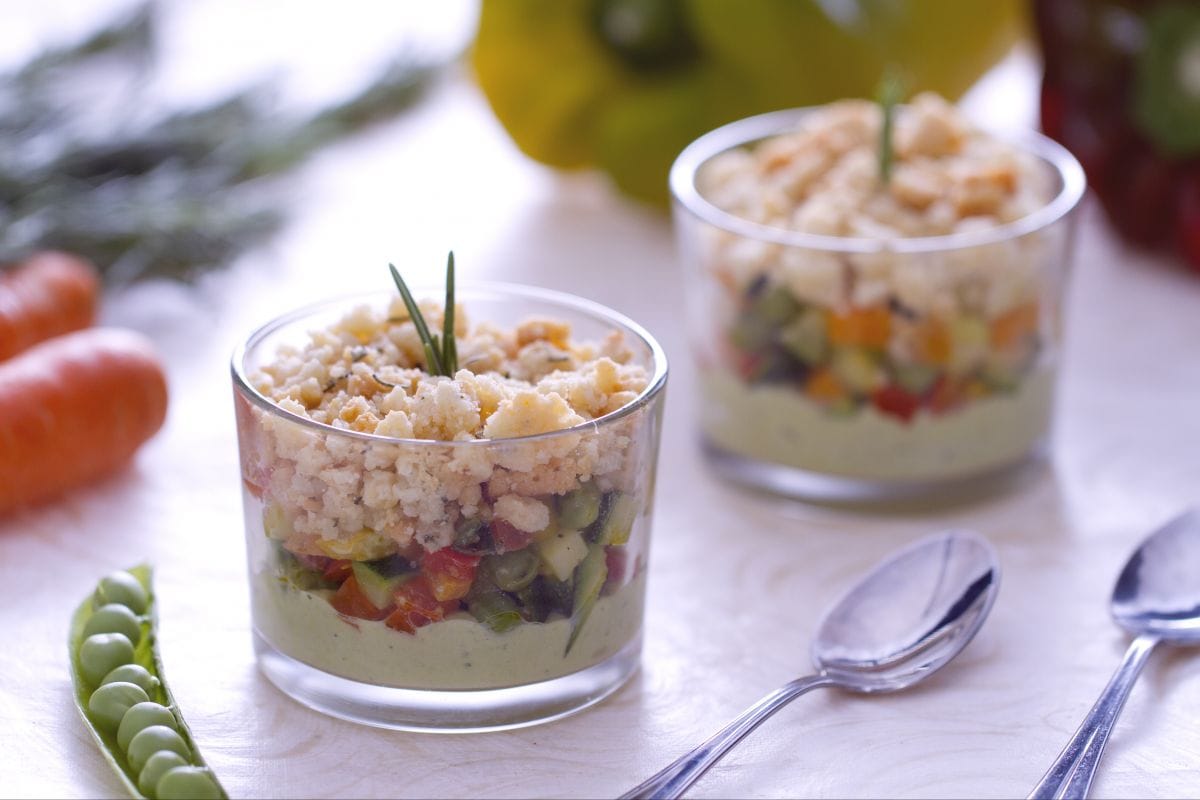 Crumble de légumes