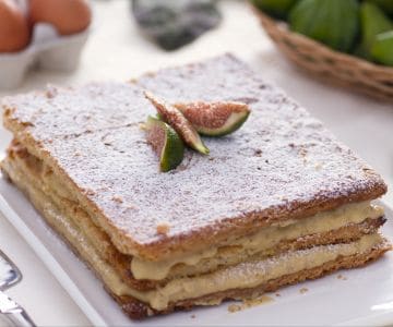 Millefeuille aux figues
