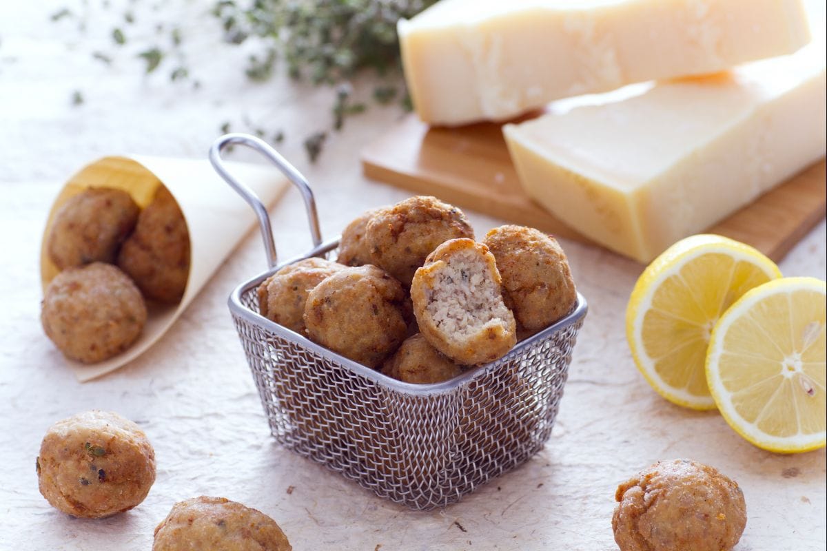 Boulettes de veau au citron et marjolaine
