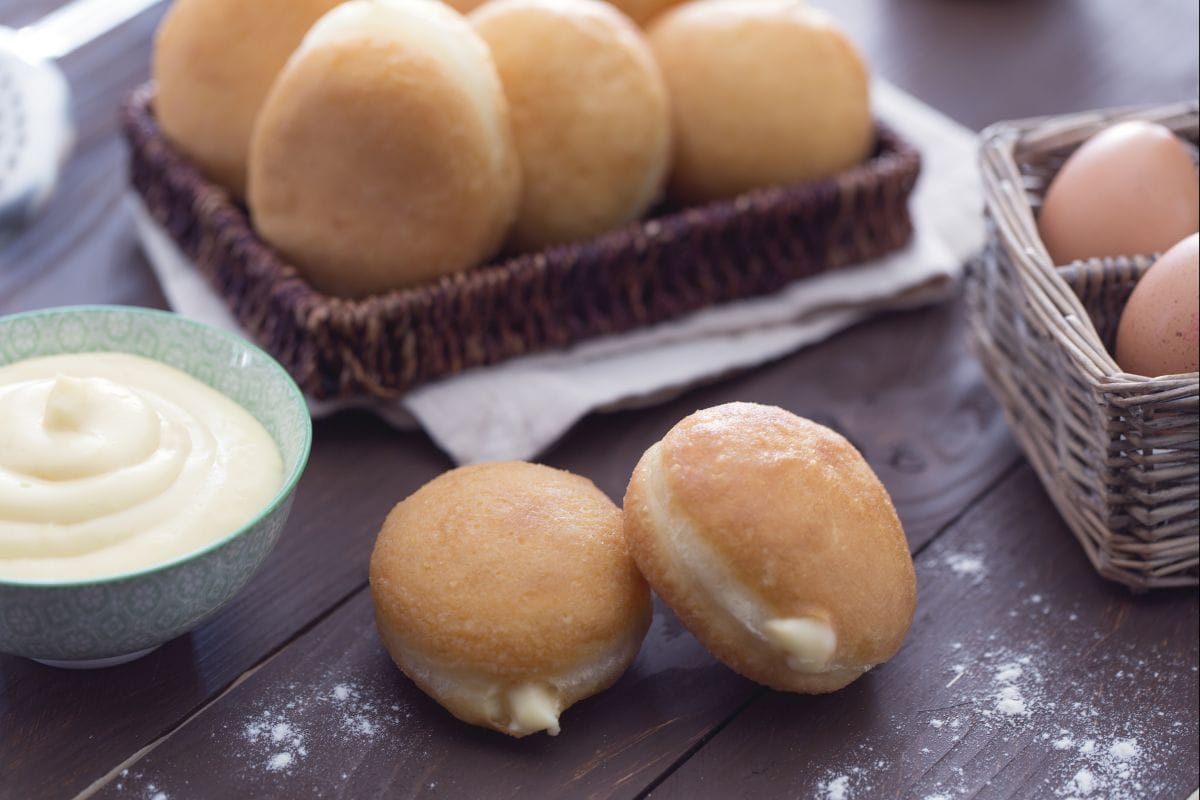 Bombes frites salées