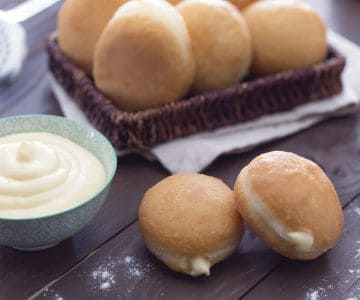 Bombes frites salées