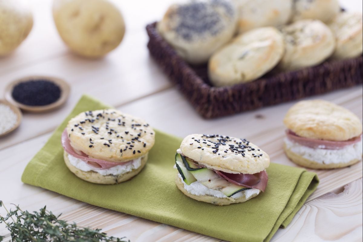 Scones salés aux pommes de terre