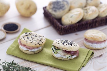 Scones salés aux pommes de terre