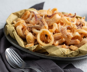Friture de calamars