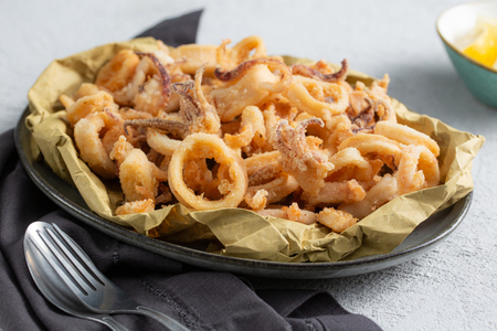 Friture de calamars