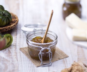 Confiture de tomates vertes