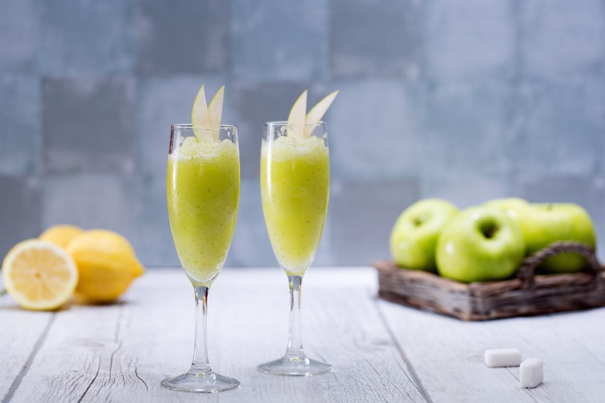 Sorbet à la pomme verte