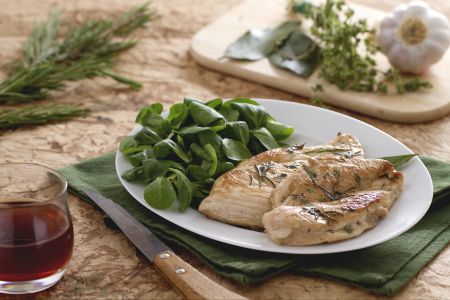 Poitrine de poulet au vinaigre balsamique