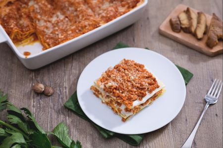 Lasagnes au ragoût de seitan