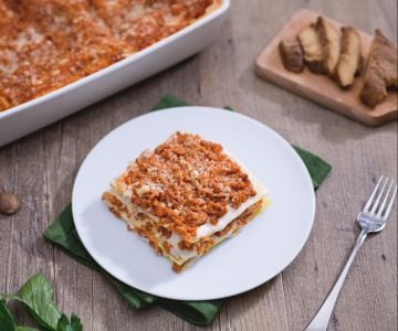 Lasagnes au ragoût de seitan