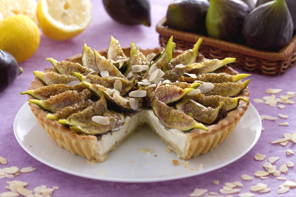 Tarte aux figues et mascarpone