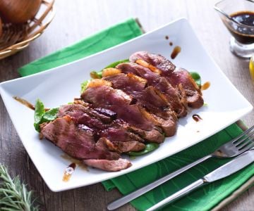 Magret de canard au balsamique
