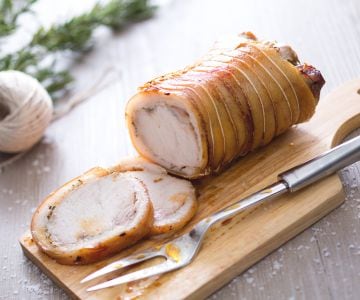 Rôti de porc à la porchetta