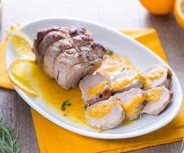 Filet de porc à l'orange