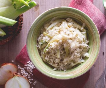 Risotto au fenouil