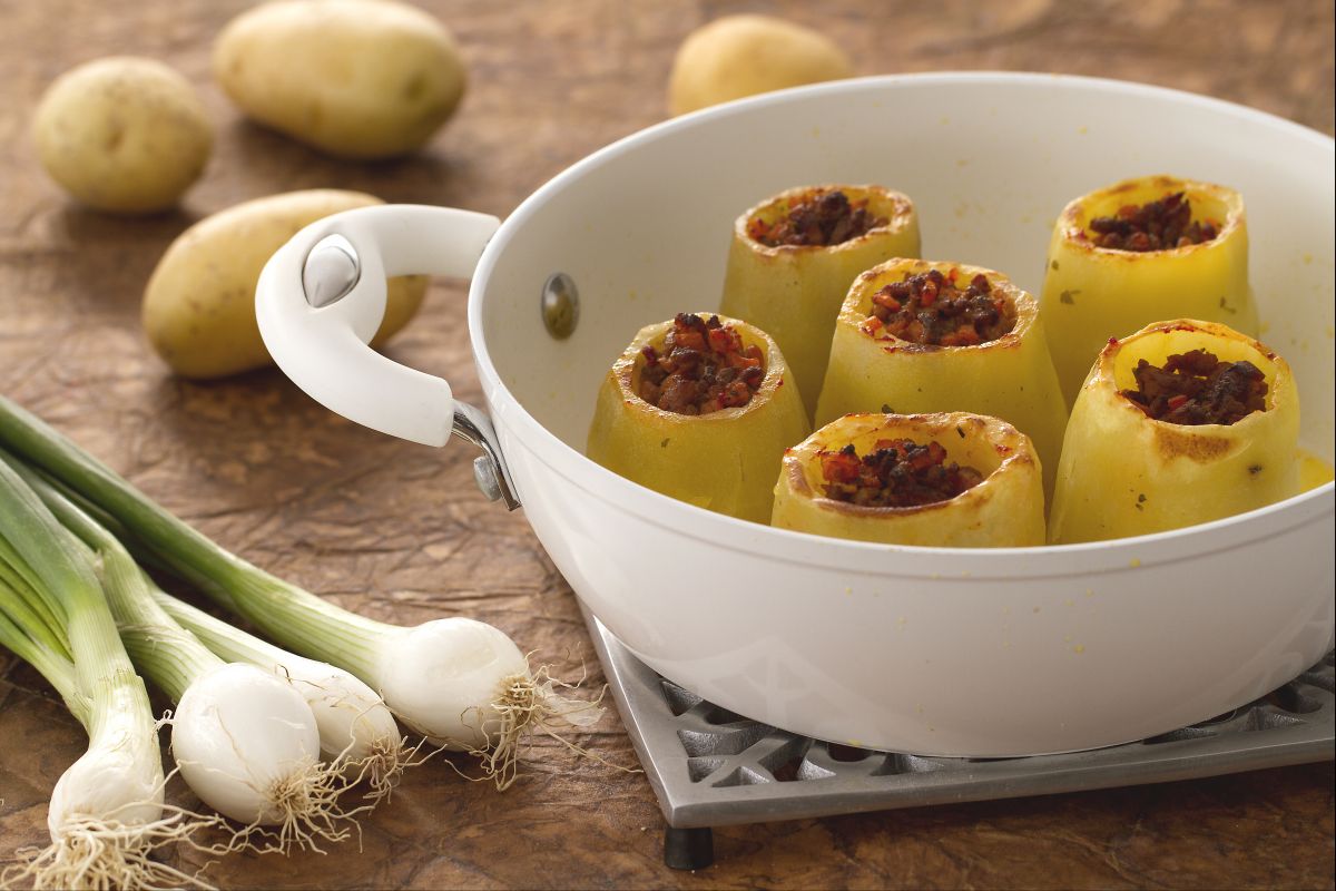Pommes de terre farcies de grand-mère Franca